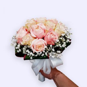 20枝玫瑰的婚礼手捧花