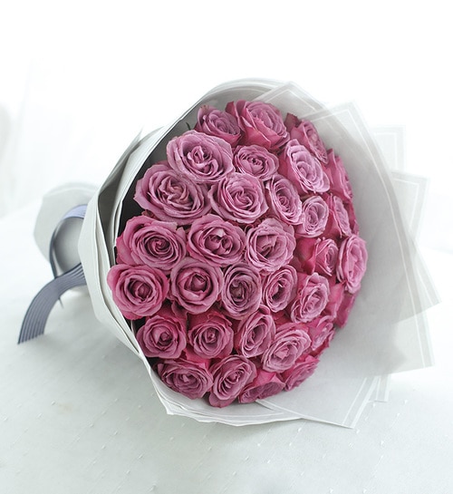 33 Stems Purple Rose