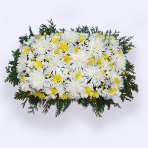 80cm (Large) Yellow&white Flower Table Arrangements