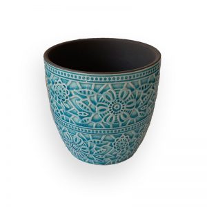Ceramic flower Pot (Green