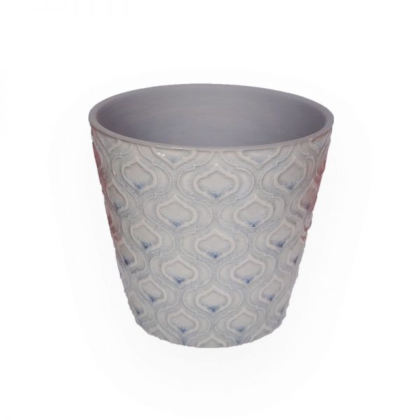 Ceramic flower Pot (Purple