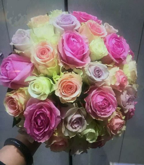 Over 35 Stems Rose Wedding Bouquet