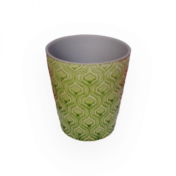 陶瓷花盘(绿色